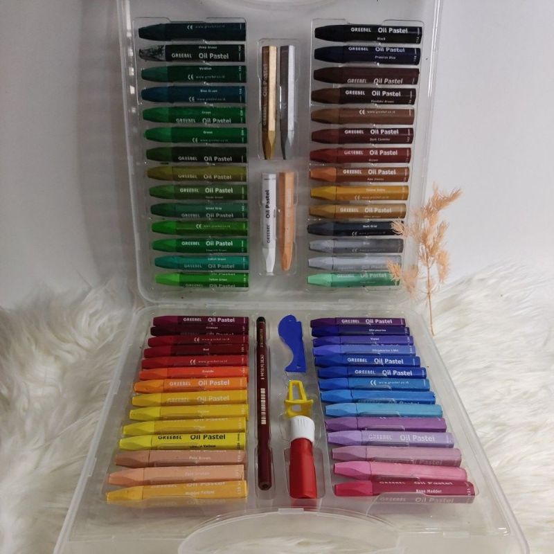 

Grebell Crayon/Krayon Kids Oli Pastel 55 Warna