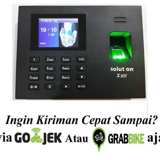 Mesin Absen Fingerprint Solution X105