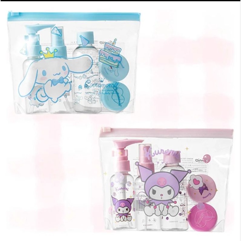 MINISO x SANRIO SET BOTOL TRAVEL