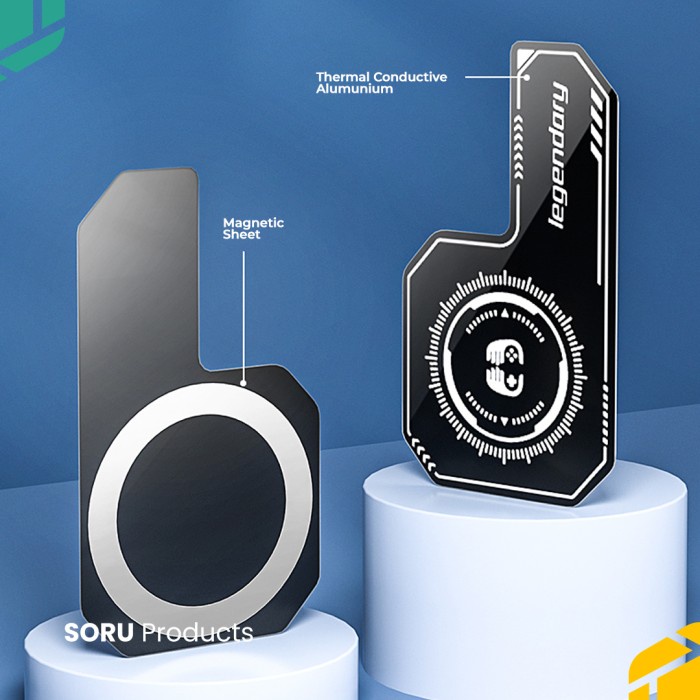 Terbaik Heatsink Legendary Aluminium Pad Pendingin Hp