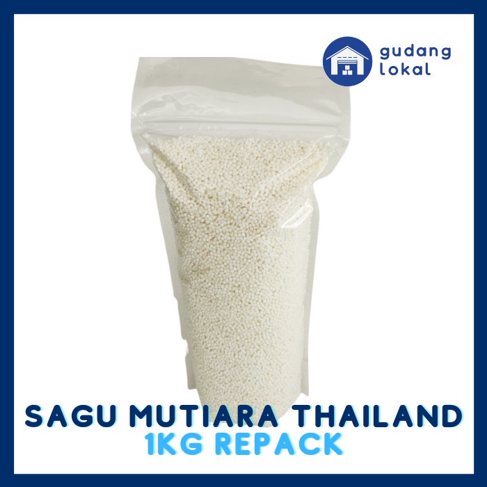 

Jual!! SAGU MUTIARA THAILAND REPACK 1KG