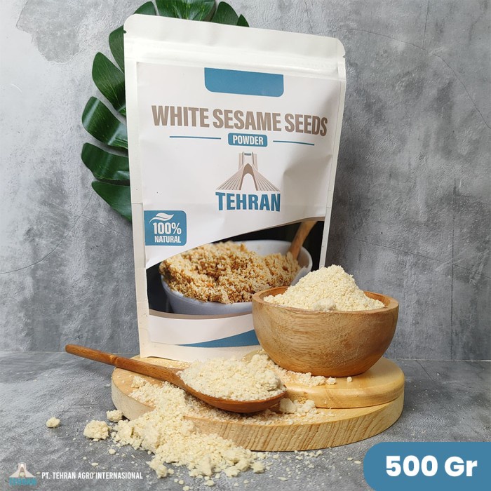

New!! White Sesame Powder 500gr Tepung Biji Wijen Putih