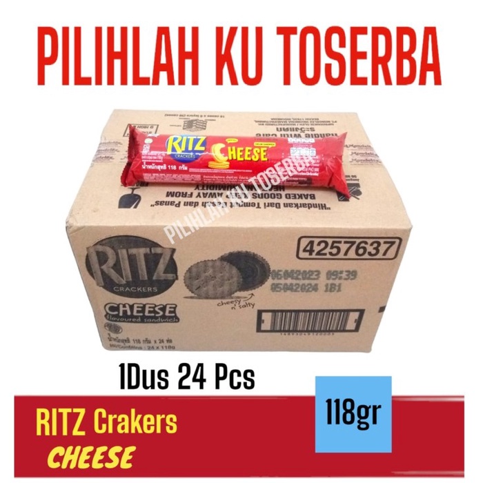 

Biskuit Ritz Sandwich Cheese Roll 118 Gr - ( Harga 1 Karton Isi 24 )