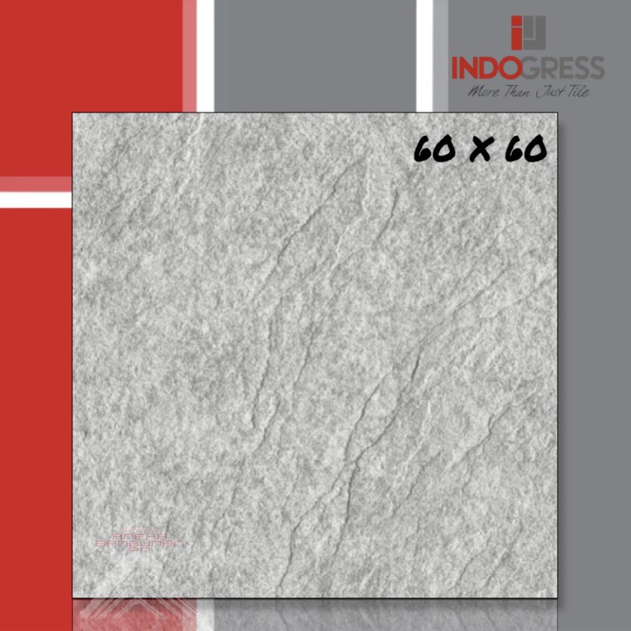 Granit Tile Indogress Mitica Rock - Grigio 60X60Cm Kw1