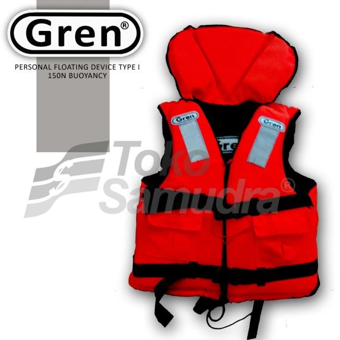 Life Jacket /Pelampung Merk Gren Untk Rafting/Keselamatan Dilaut