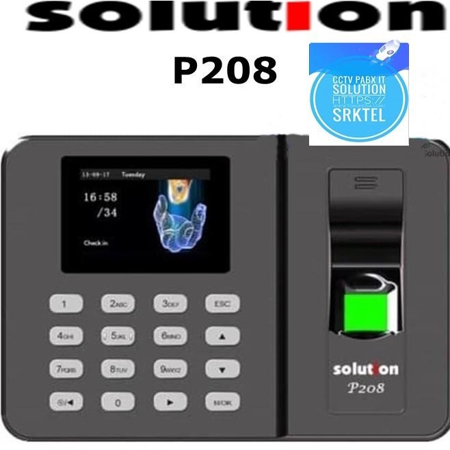 Mesin Absen Finger Print Solution P208