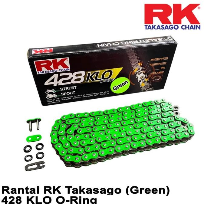 Rantai Rk Takasago Chain 428 Klo O-Ring 130L