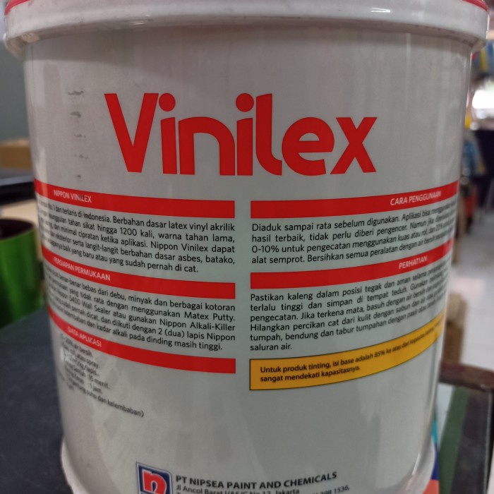 Nippon paint vinilex 5000 / 300white -Megah CT