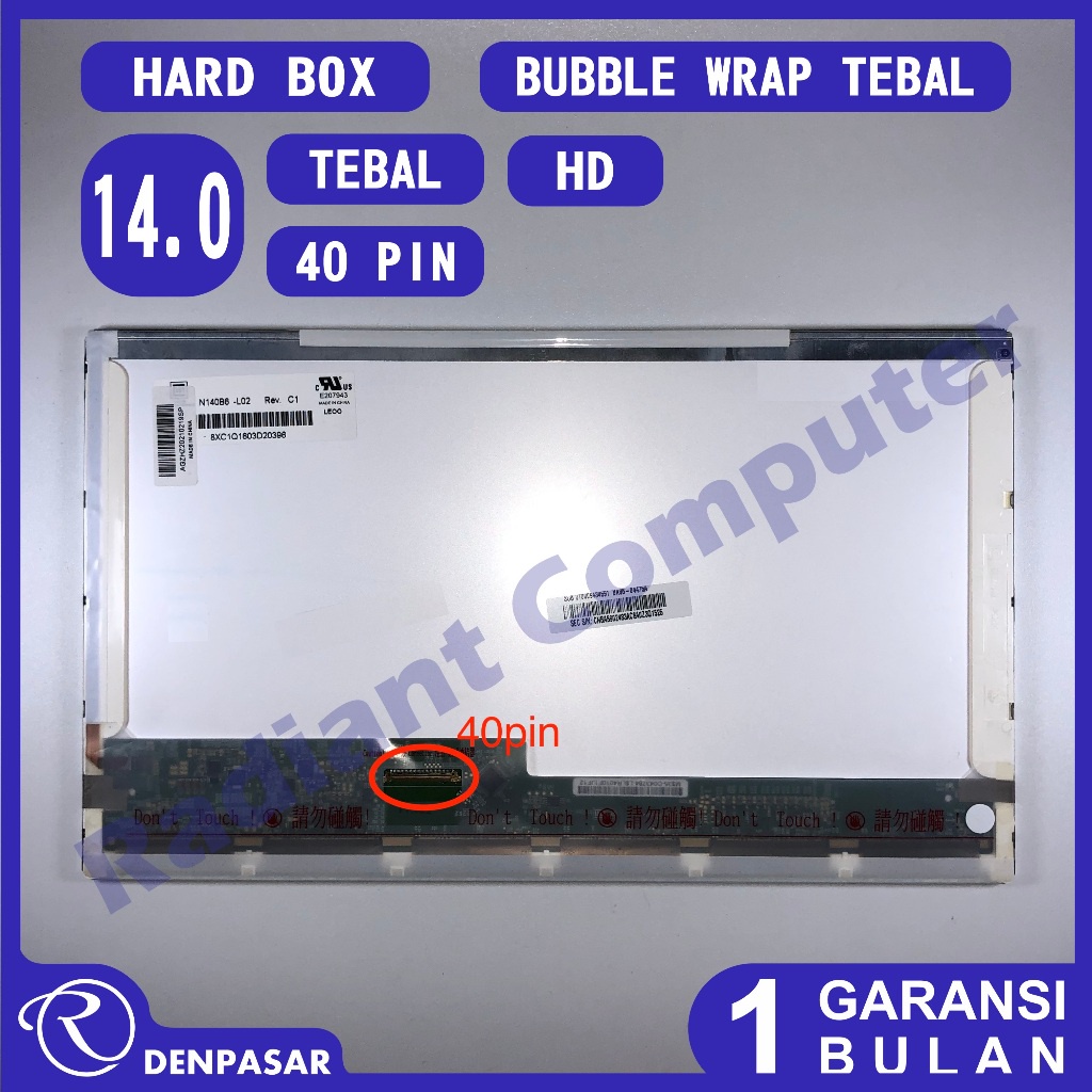 LCD LED 14.0 untuk Acer Aspire 4738 4738Z 4738G 4738ZG