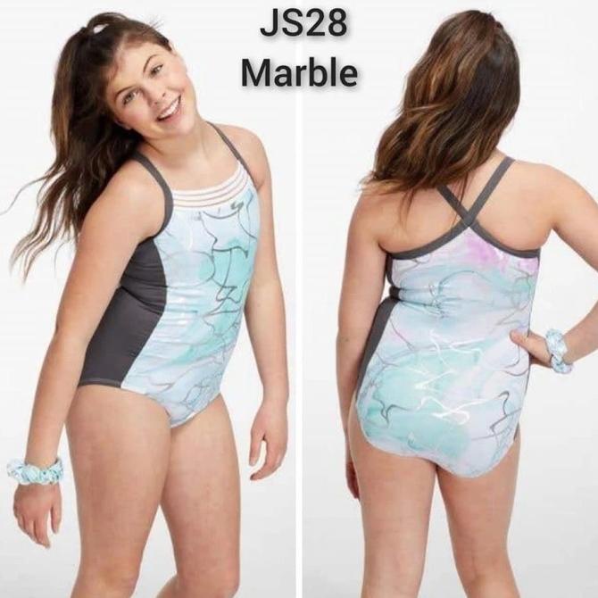 Swimsuit Renang Leotard Gymnastic Baju Senam balet Justice