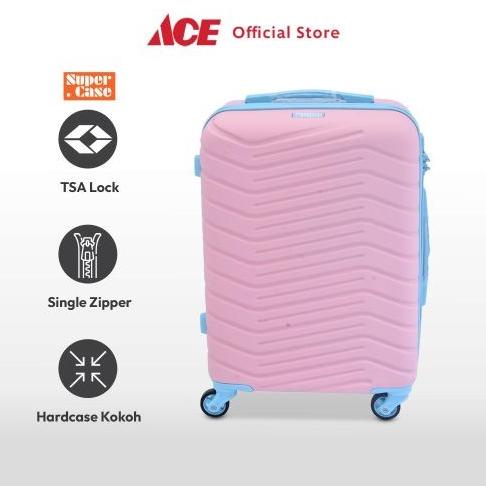 Ace - Supercase 24 Inci Cup Cake Koper - Pink Strawberry
