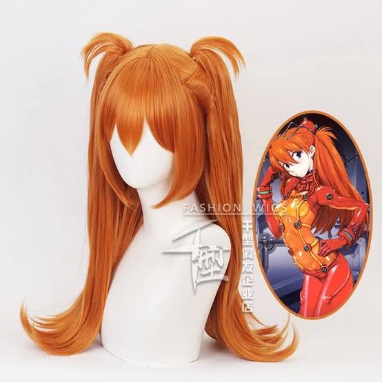 Wig Asuka Neon Genesis Evangelion Styled Cosplay