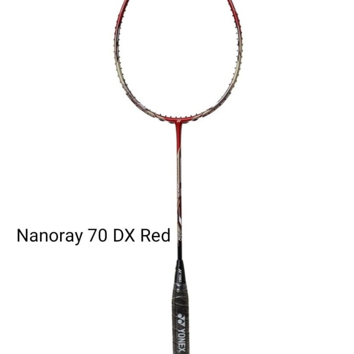Raket Badminton Yonex Nanoray 70 Dx Red 4Ug5 Original Terpopuler