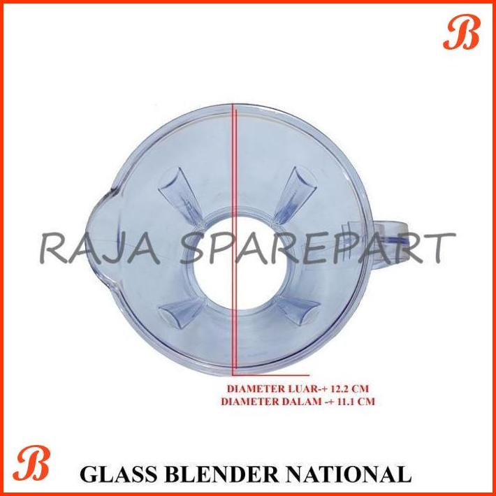 GELAS BLENDER BLENDER NATIONAL GLASS BLENDER NATIONAL PLASTIK | RJS