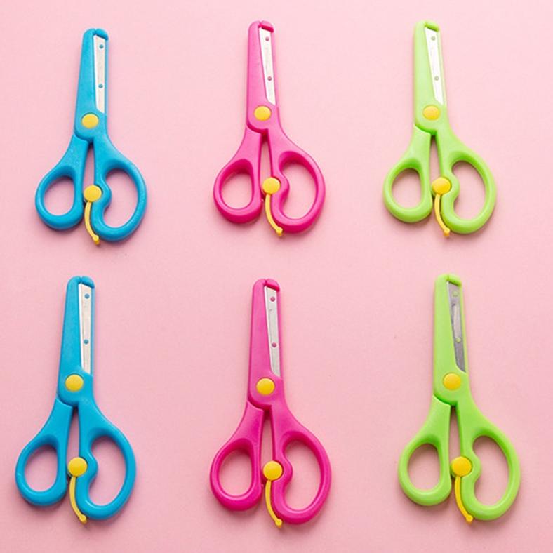 

Gunting Kecil Warna-Warni Potong Kertas Aman Untuk Balita DIY