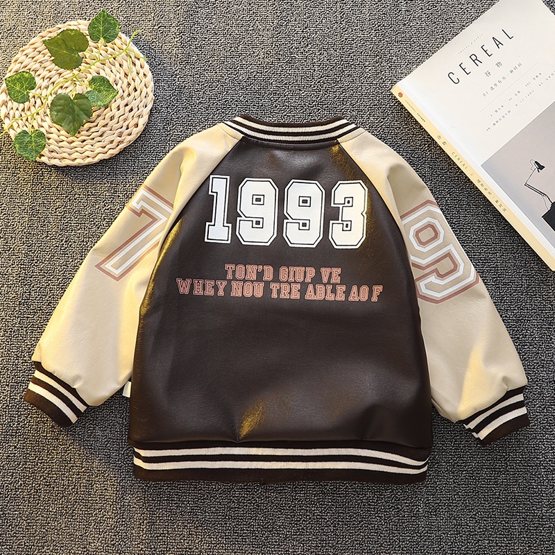 [EXCLUSIVE] MODEL TERKINI Jaket Kulit Anak Laki Laki Jaket Anak Import J-DO 1 - 6 tahun