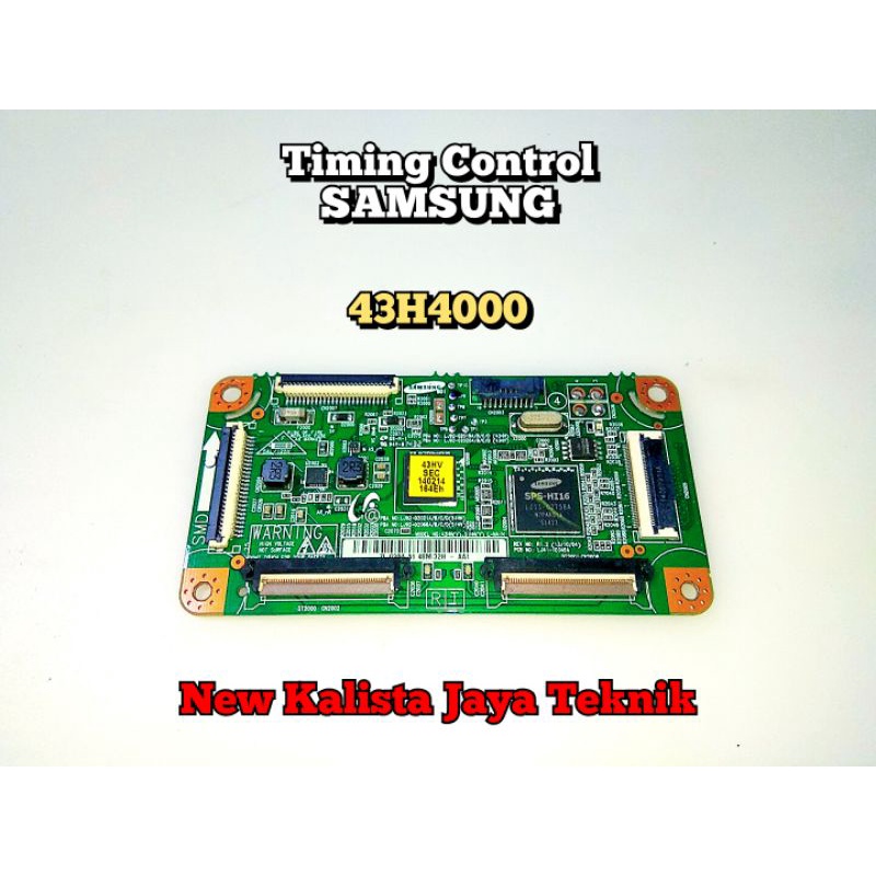 TCON TV SAMSUNG 43H4000 TICON 43H4000 ORIGINAL 43HV-LJ41-10346A TIKON TV PLASMA SAMSUNG 43H4000 TICO