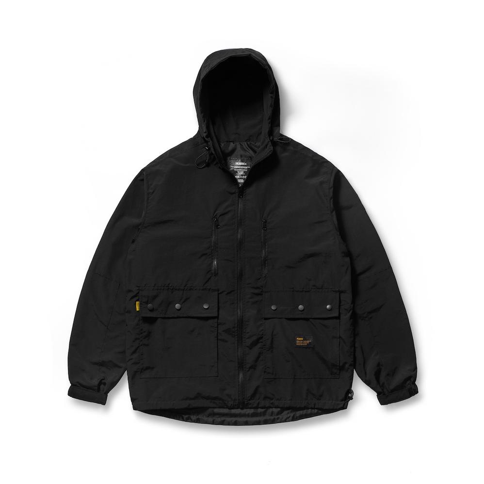 Jaket Pria Kece Abizz Vearst Jacket Nylon Anorak Slay Black