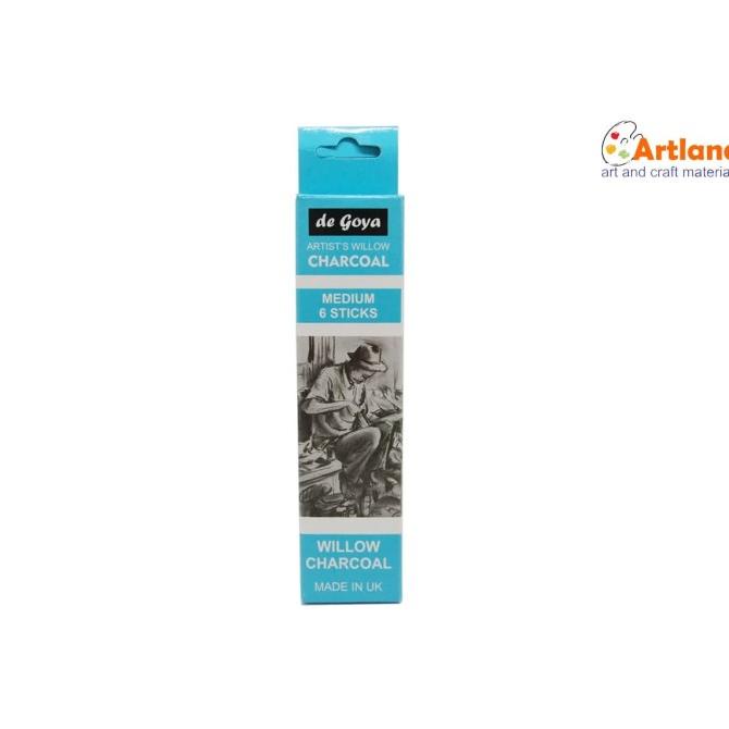 

Best Seller ] De Goya Artist'S Willow Charcoal Medium 6S 7300101 Terbaik