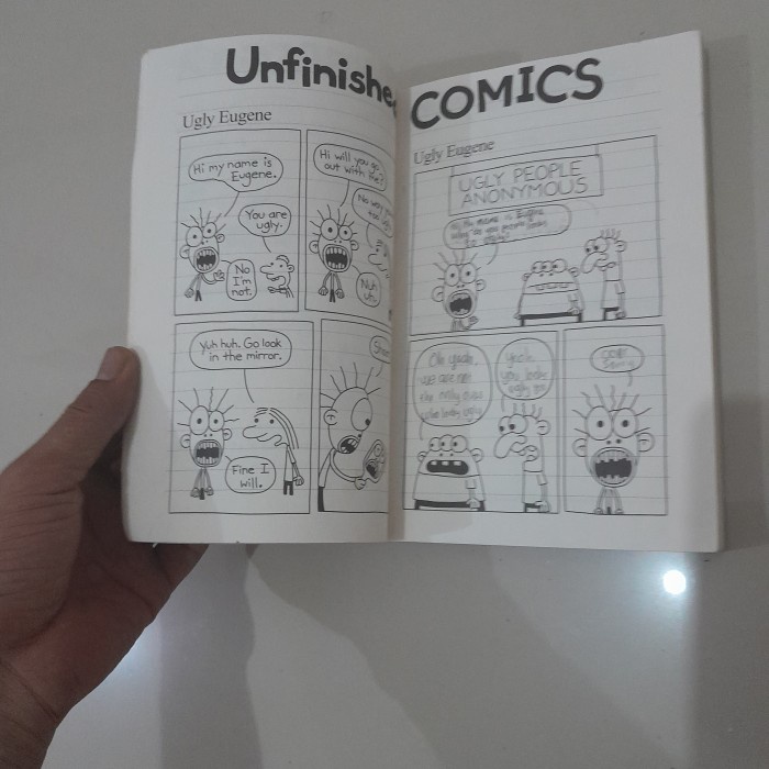 HOT SALE DIARY OF A WIMPY KID DO-IT-YOURSELF BOOK - JEFF KINNEY TERBARU