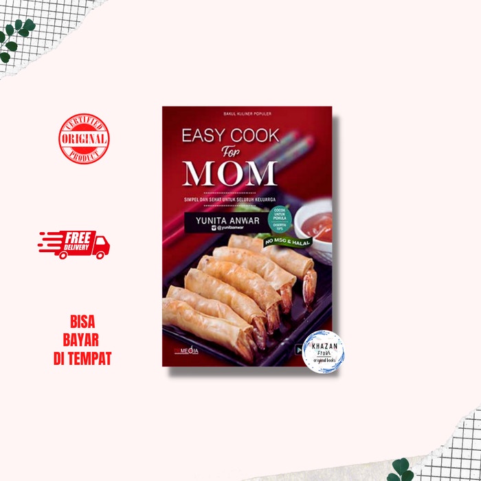 

[SALE MURAH] EASY COOK FOR MOM By Yunita Anwar KOMPLIT