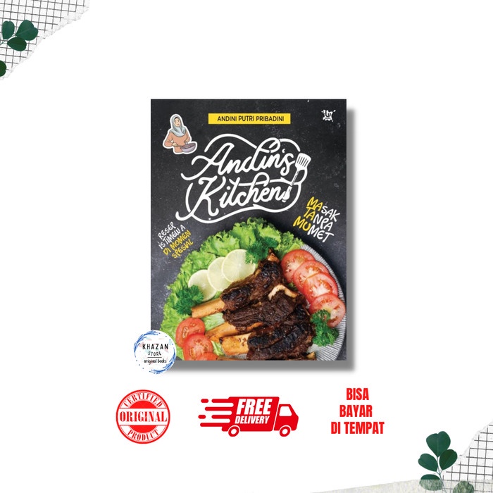 

[SALE MURAH] ANDIN`S KITCHEN MASAK TANPA MUMET HEMAT