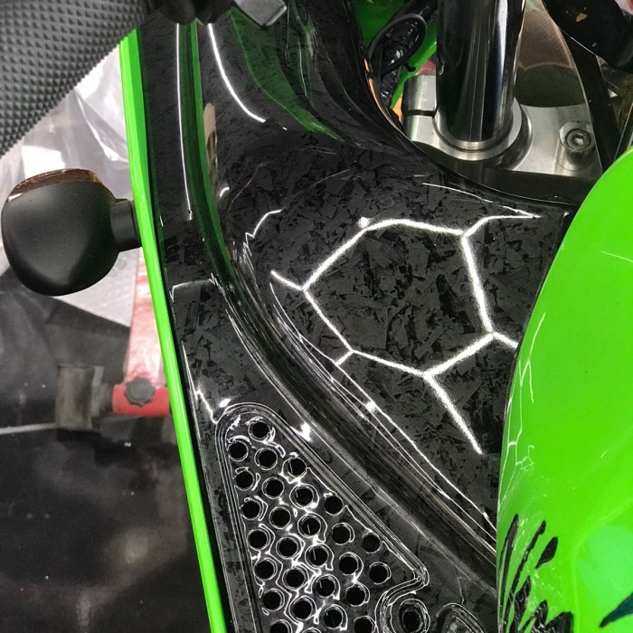 Promo Airscoop Ninja Rr Original Carbon Forged Wtp Hydroprint