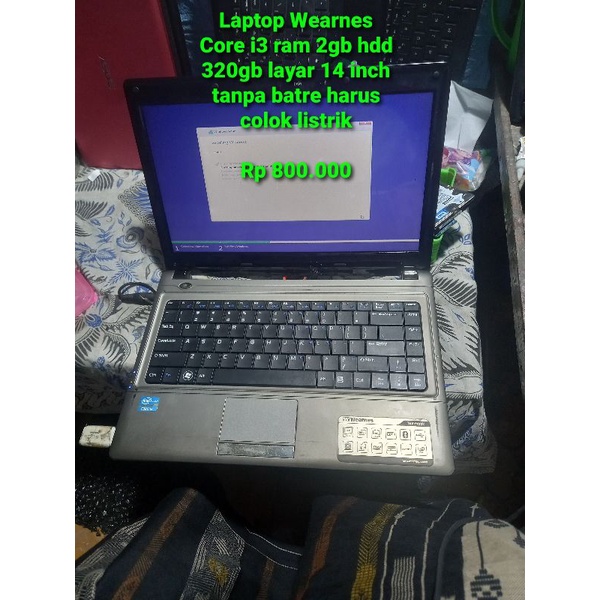 laptop wearnes core i3
