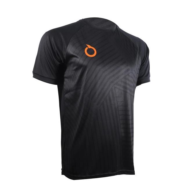 BAJU OLAHRAGA LARI ORTUSEIGHT HYPERDRIVE RN JERSEY - BLACK/ORTRANGE