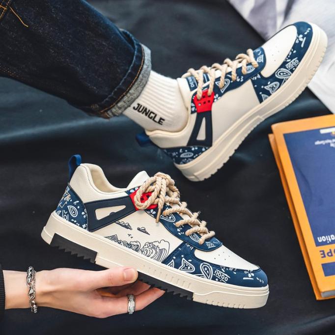 Sepatu Sneakers Pria Wanita Casual Import Premium Kets Original Keren