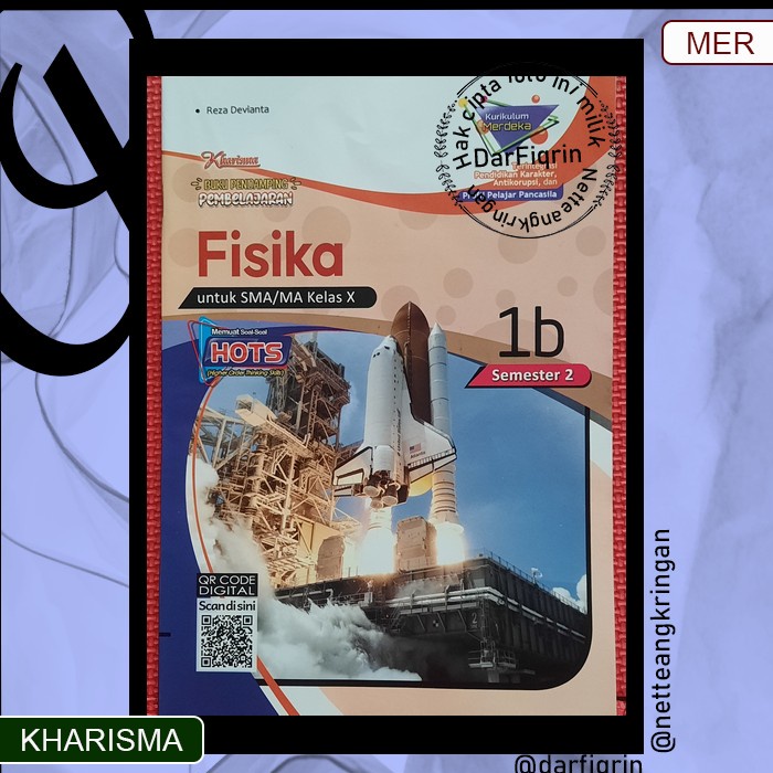 LKS Fisika (IPA) Kelas 10 11 Semester 2 SMA/MA KURMER Kurikulum Merdeka-Kharisma-HOTS-Reza