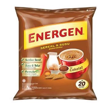 

Minuman Sereal Energen Sereal Susu Jumbo Pack 20 Sac