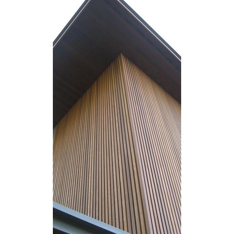 Jual Murah Lis siku Cover L WPC Motif Kayu