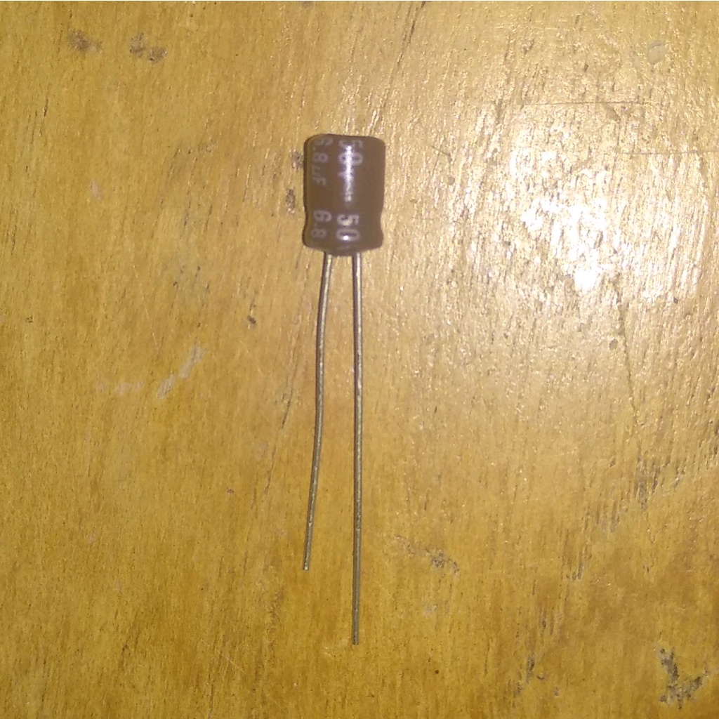 C Elko Elco 6.8uF 50V 6.8 uF 50 V