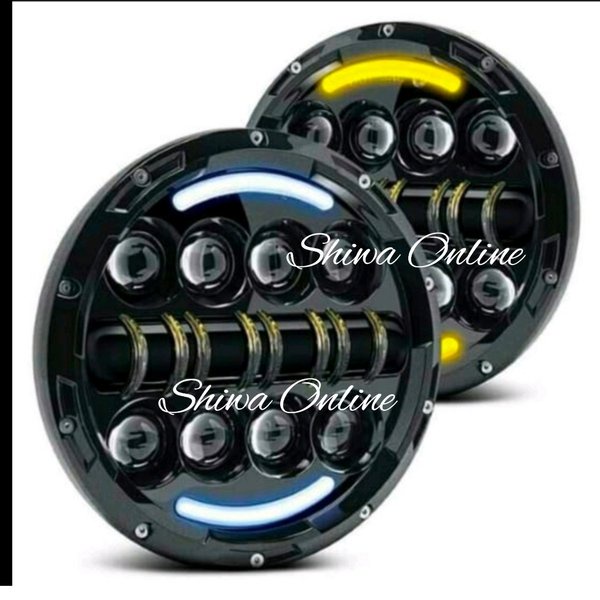 Lampu Daymaker 7 Inchi - Daymaker Spider Eye 13 Mata - Daymaker Projector Full Ring