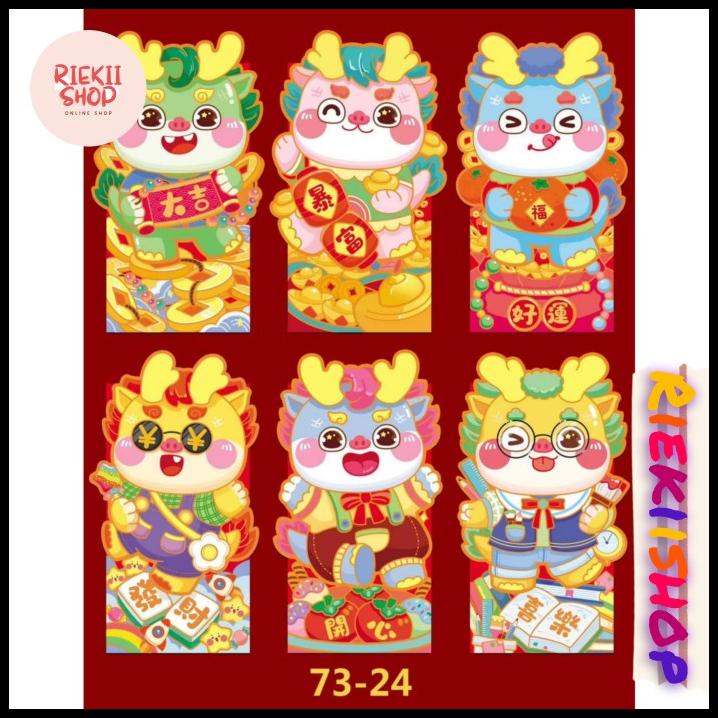 

TERBARU ANGPAO SHIO NAGA BAHAN PREMIUM HIGH QUALITY WARNA MERAH 1PACK