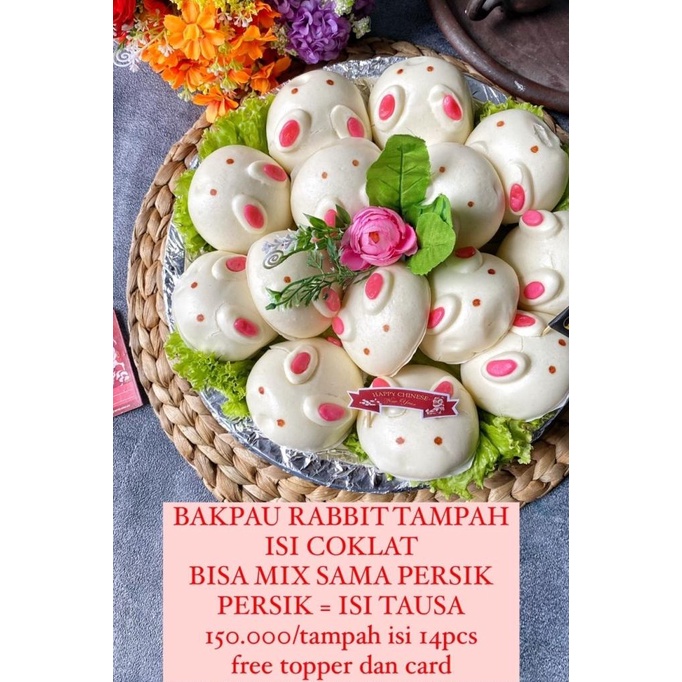 

Imlek Bakpao Rabbit / Kelinci Hampers Imlek / Cny Edition 2023 Original