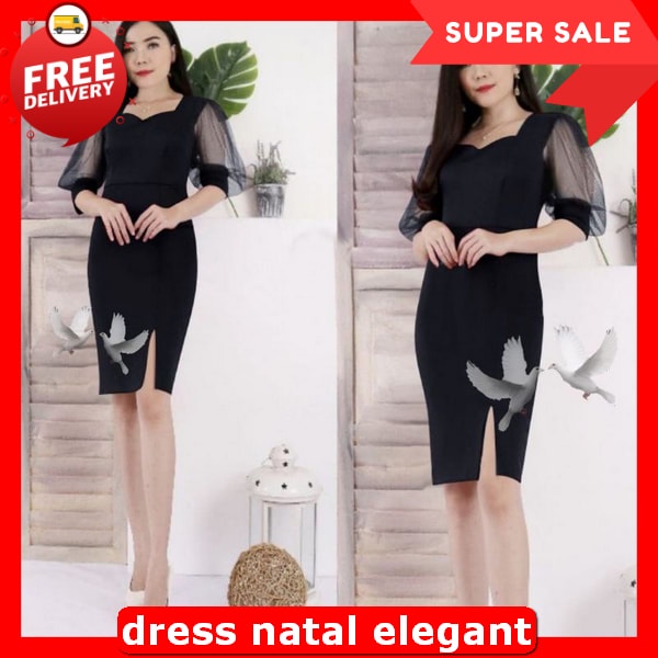 Dress Brukat Kondangan Premium Dreaa Cewe Dewasa Resepsi Terbaru Dres Pesta Mewah Elegan Kondangan D