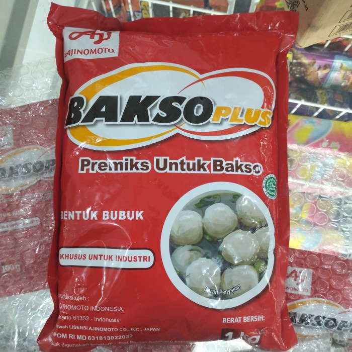 

Bettifer Ajinomoto Bakso Plus 1Kg Tepung Premiks Bakso