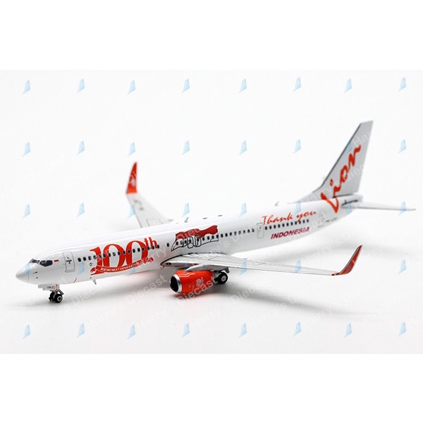 1/400 B737-900ER LION AIR "100TH"