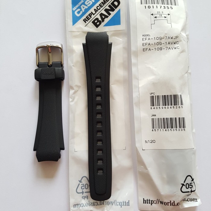 ✅New Ori Strap Edifice Efa-109 / Casio Original Limited