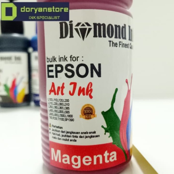 

Ready Paket Tinta Art Paper Diamond Ink Grade A (Asli Korea100%) 4 Warna High Quality