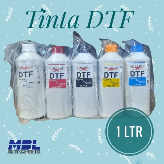 

New Tinta Dtf Solnce 1 Liter Cmykw Hemat