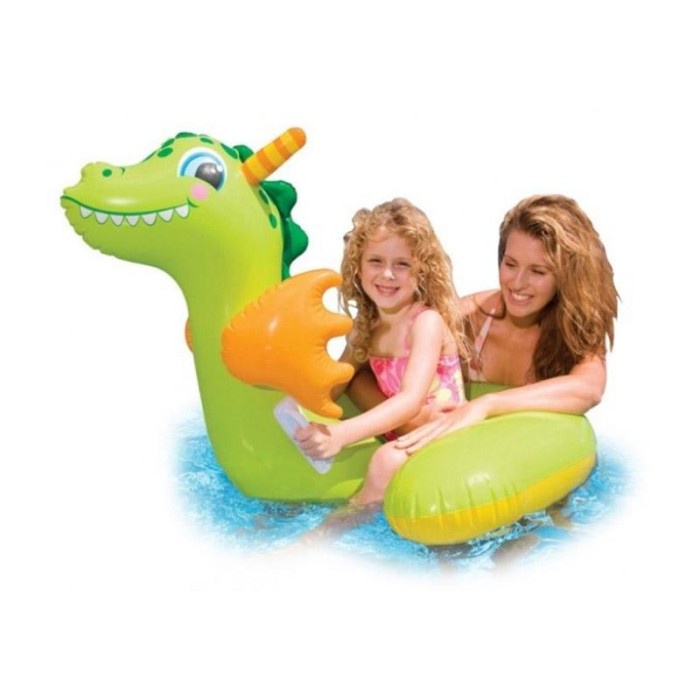 Promo Intex 56562 Baby Dragon Ride On Child Float Pelampung Renang Anak