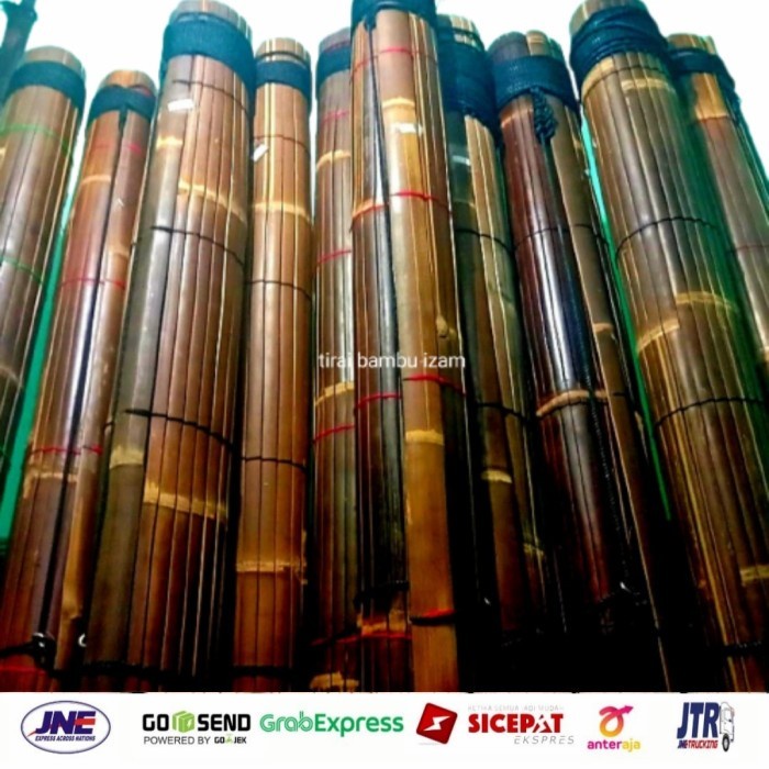 Premium Kerai Tirai Bambu Outdoor Krei Gulung Krey Krei Kerey