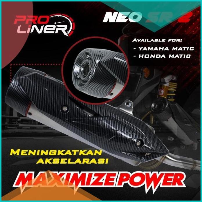 Knalpot Proliner Neo Standar Racing 2 Nmax Aerox Nmax155 Aerox155 16no