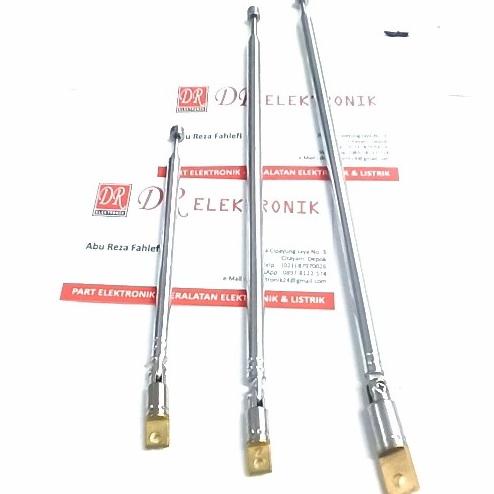Terbaru Antena Radio FM / AM 5 stik stick kecil panjang besi 35cm 35 cm bagus dre3 Ayo Order