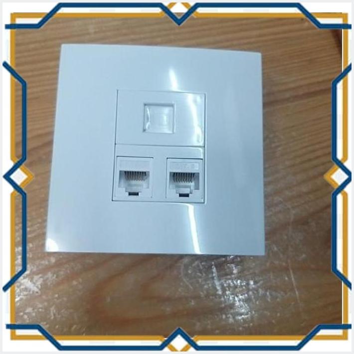 [GPD] STOP KONTAK DINDING LAN RJ45 3 PORT