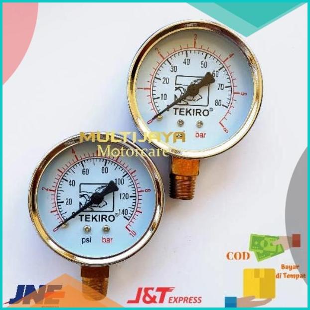 Manometer Pressure Gauge Tekiro Fuel PumpTester 16novz3 onderdil