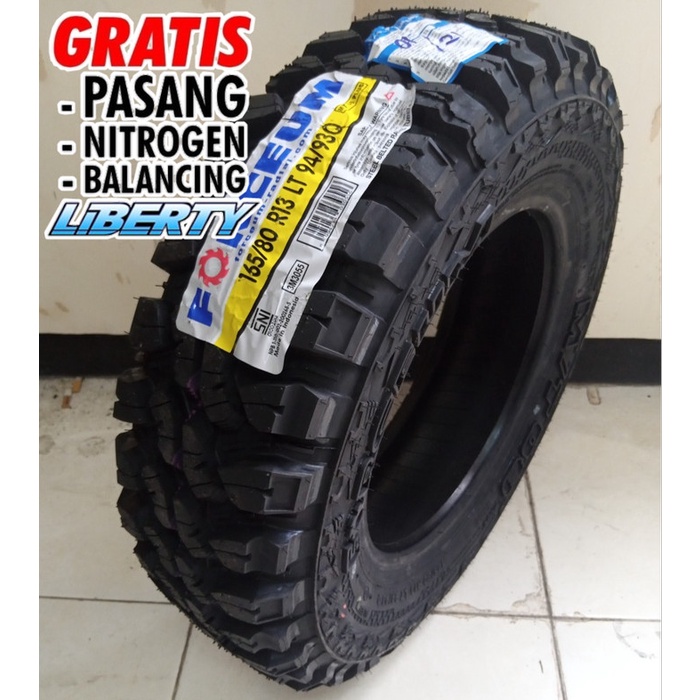 Ban Mobil Mt 165 80 R13 Forceum Mt-08, Ban Mobil Pacul 165 80 R13 Star